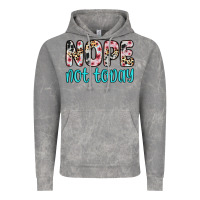 Cloud Rock nope not today Vintage Hoodie - Zillion Design Studio