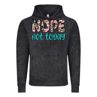 Vintage Black nope not today Vintage Hoodie - Zillion Design Studio