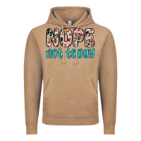 Vintage Coffee nope not today Vintage Hoodie - Zillion Design Studio