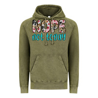 Vintage Olive nope not today Vintage Hoodie - Zillion Design Studio