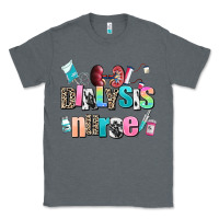 Charcoal Heather dialysis nurse Classic Tee - AdoDesignShop