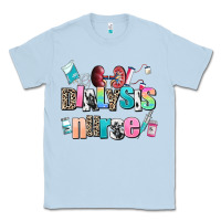 Dusty Blue dialysis nurse Classic Tee - AdoDesignShop