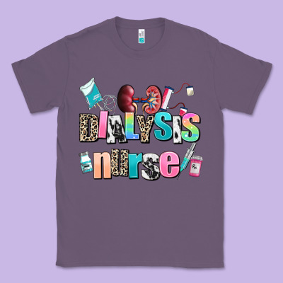 Dialysis Nurse Classic Tee Designed By Adodesignshop