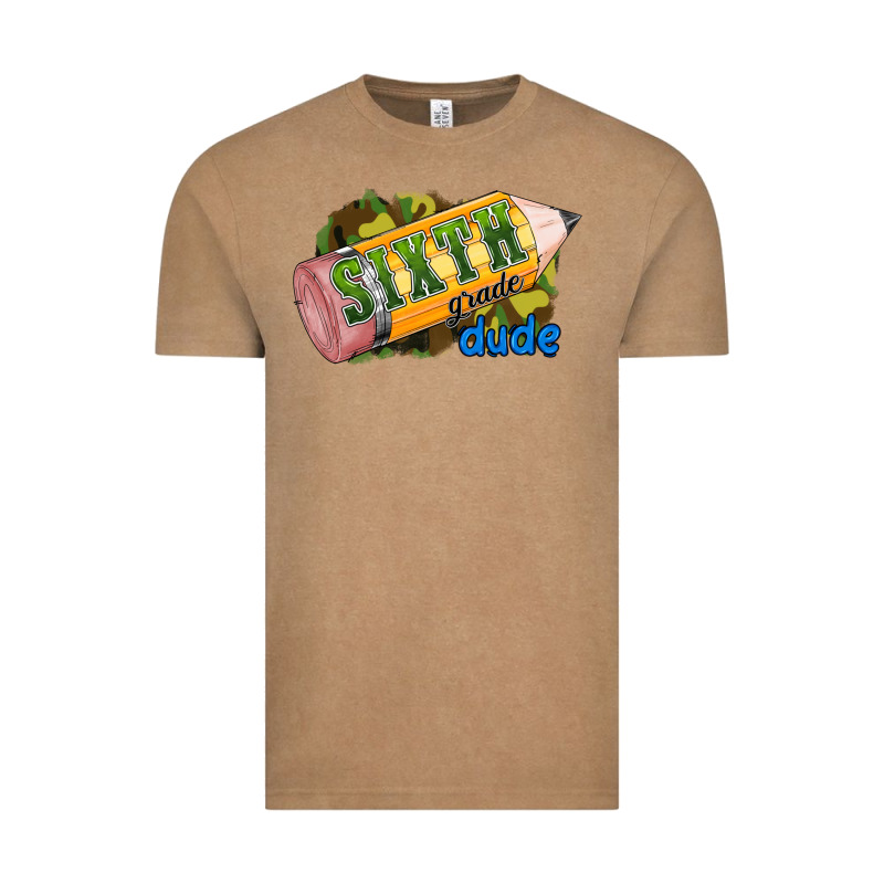 Sixth Grade Dude Vintage Tee by RanaPortraitStore | Teevron