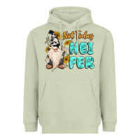 Matcha not today heifer cow gnome Heavyweight Hoodie - MaliasSmallBusiness