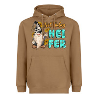Toasted Coconut not today heifer cow gnome Heavyweight Hoodie - MaliasSmallBusiness