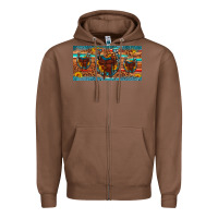 Chestnut saddle horseshoe  sunflower leopard license plate Zipper Hoodie - Artiststas