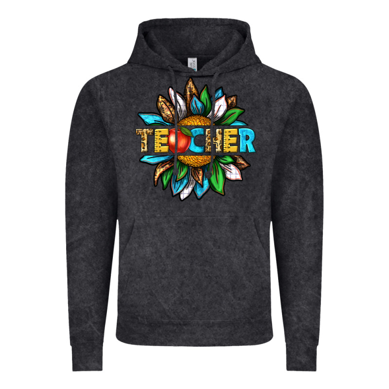 Teacher Sunflower Tbw Vintage Hoodie by texasbilliewilder | Teevron