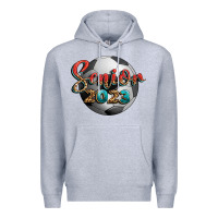 Heather Grey soccer senior 2023 Premium Hoodie - BundleAndBundleShop