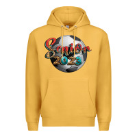 Mustard soccer senior 2023 Premium Hoodie - BundleAndBundleShop