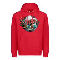 Red soccer senior 2023 Premium Hoodie - BundleAndBundleShop