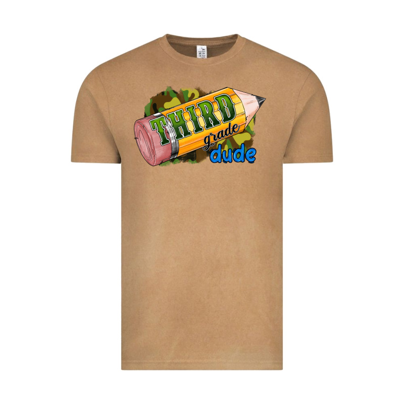 Third Grade Dude Vintage Tee by RanaPortraitStore | Teevron