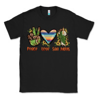 Black peace love san judas Classic Tee - JahusDesignShop