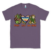 Lavender peace love san judas Classic Tee - JahusDesignShop