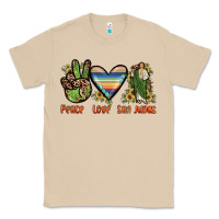 Mushroom peace love san judas Classic Tee - JahusDesignShop