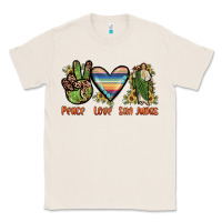 Natural peace love san judas Classic Tee - JahusDesignShop