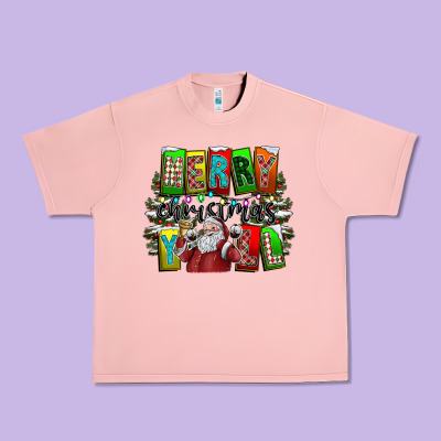 Merry Christmas Yall Urban Heavy Tee Designed By Cowhidedigitalart