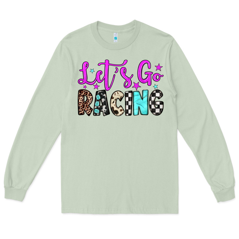 Let's Go Racing Long Sleeve Tee by JahusDesignShop | Teevron