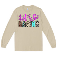 Mushroom let's go racing Long Sleeve Tee - JahusDesignShop