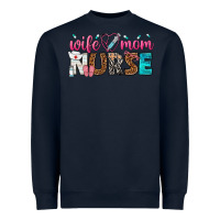 Navy wife mom nurse Heavyweight Sweatshirt - texasbilliewilder