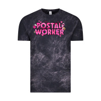 Cloud Black Breast Cancer Postal Worker Vintage Tee - texasbilliewilder