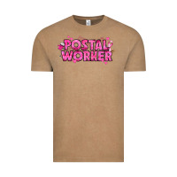 Vintage Coffee Breast Cancer Postal Worker Vintage Tee - texasbilliewilder
