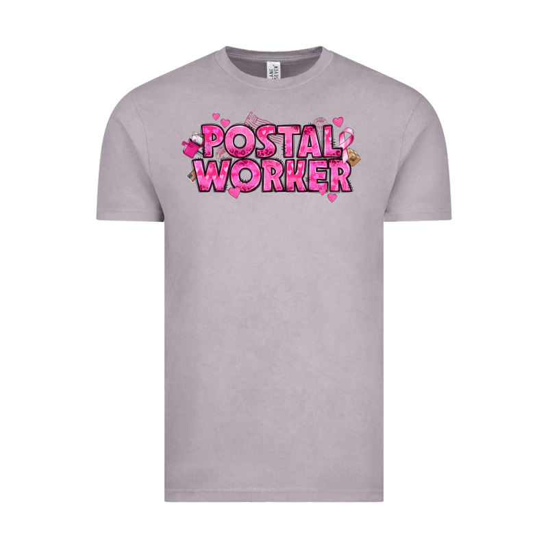 Breast Cancer Postal Worker Vintage Tee by texasbilliewilder | Teevron