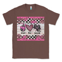 Chestnut peace love racing Classic Tee - JahusDesignShop