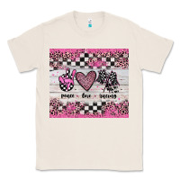 Natural peace love racing Classic Tee - JahusDesignShop
