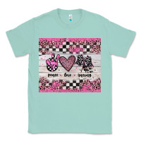 Seafoam peace love racing Classic Tee - JahusDesignShop