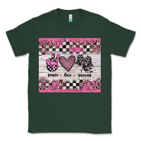 Sports Green peace love racing Classic Tee - JahusDesignShop