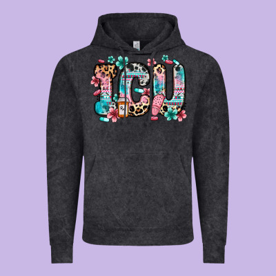 Vintage Hoodie icu intensive care unit