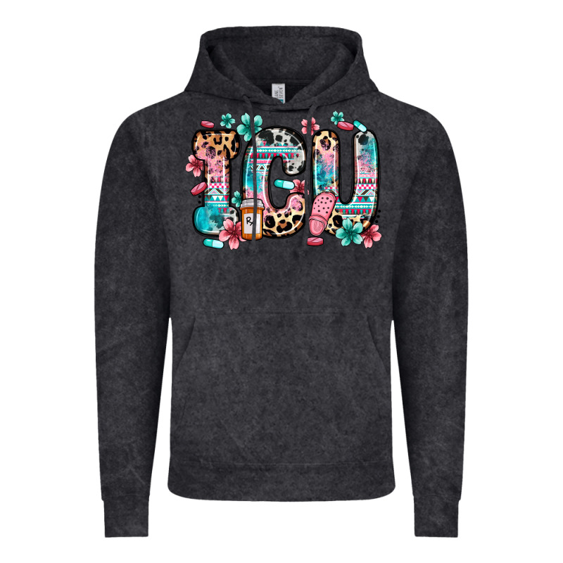 Icu Intensive Care Unit Vintage Hoodie by Zillion Design Studio | Teevron