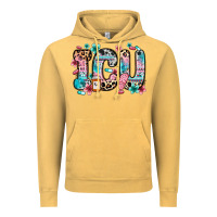 Vintage Mustard icu intensive care unit Vintage Hoodie - Zillion Design Studio