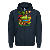 Navy holy guacamole Zipper Hoodie - AdoDesignShop