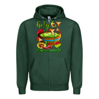 Sports Green holy guacamole Zipper Hoodie - AdoDesignShop
