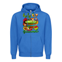 True Royal holy guacamole Zipper Hoodie - AdoDesignShop