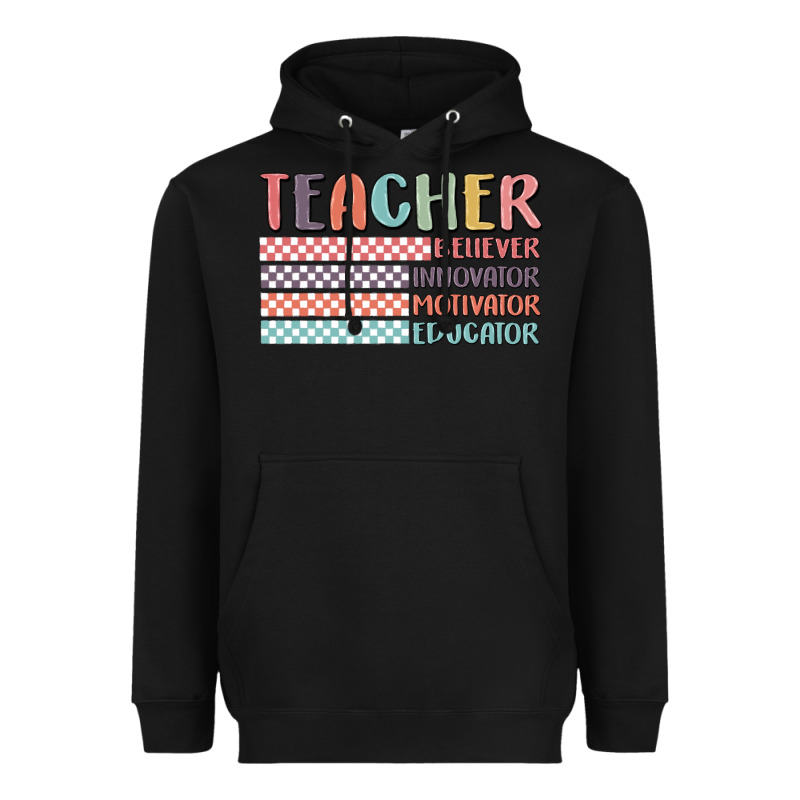 Retro Teacher Heavyweight Hoodie by MaliasSmallBusiness | Teevron