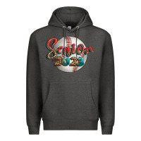 Charcoal Heather baseball senior 2023 Premium Hoodie - BundleAndBundleShop