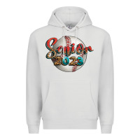 Dove Grey baseball senior 2023 Premium Hoodie - BundleAndBundleShop