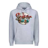 Heather Grey baseball senior 2023 Premium Hoodie - BundleAndBundleShop