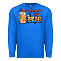 True Royal crawfish and beer that's why i'm here Premium Sweatshirt - MaliasSmallBusiness