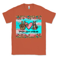 Copper peace love pitbull Classic Tee - JahusDesignShop