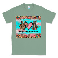 Sage peace love pitbull Classic Tee - JahusDesignShop