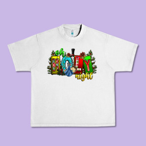 Oh Holy Night Urban Heavy Tee Designed By Cowhidedigitalart