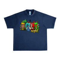 Navy oh holy night Urban Heavy Tee - CowhideDigitalArt