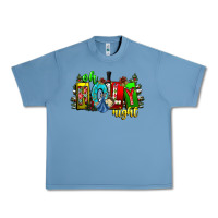 Pebble Blue oh holy night Urban Heavy Tee - CowhideDigitalArt