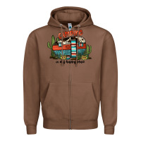 Chestnut camping is my happy place Zipper Hoodie - JahusDesignShop