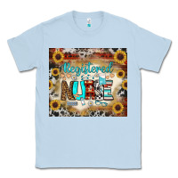 Dusty Blue Registered Nurse Tumbler Classic Tee - BundleAndBundleShop