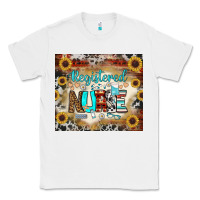 White Registered Nurse Tumbler Classic Tee - BundleAndBundleShop